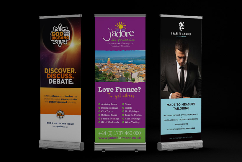 Roller Banner Design and Print - Design Thing